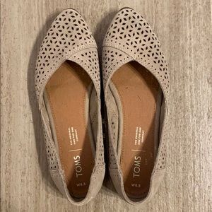 Toms Jutti Suede Flat